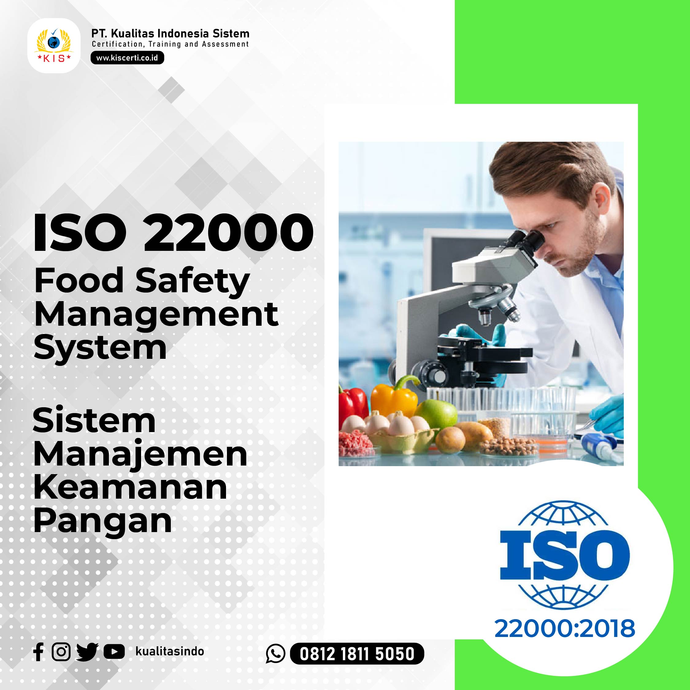 Sertifkasi ISO 22000
